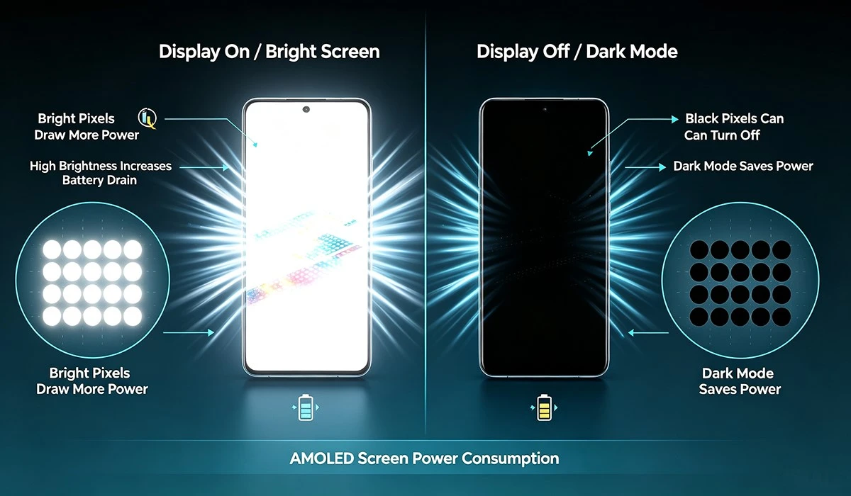Screen Power Consumption Screen Power Consumption